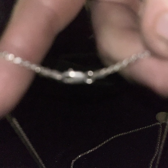 Sterling silver necklace with st Jude charm - Picture 2 of 3